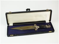 Lot 148 - A Californian bowie knife