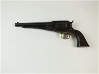 Lot 179 - A Remington .36 Navy six-shot revolver converted to rimfire