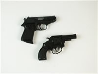 Lot 193 - Two blank firing pistols