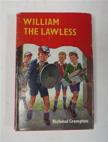 Lot 104 - CROMPTON, Richmal, William the Lawless