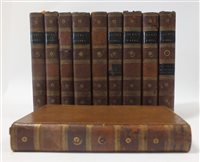 Lot 93 - LOCKE, John, Works, 10 vols 1801
