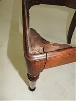 Lot 149 - A set of five late Regency mahogany dining chairs