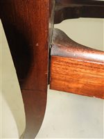 Lot 149 - A set of five late Regency mahogany dining chairs