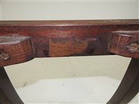 Lot 149 - A set of five late Regency mahogany dining chairs
