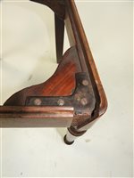 Lot 149 - A set of five late Regency mahogany dining chairs
