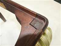 Lot 149 - A set of five late Regency mahogany dining chairs