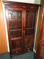 Lot 103 - A George IV mahogany bookcase