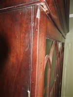 Lot 103 - A George IV mahogany bookcase