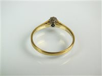 Lot 108 - An 18ct gold single stone diamond ring