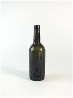 Lot 1 - An 18th century green glass wine bottle with 'Inner Temple' seal