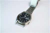 Lot 31 - Two steel Seiko 5 watches.