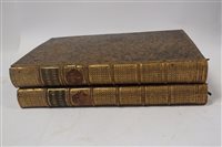 Lot 105 - TACITUS, Works. Folio, 2 vols 1728-31
