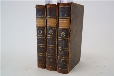 Lot 140 - FIELDING, Henry, Miscellany, 3 vols 1843