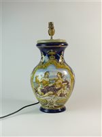 Lot 91 - An Italian maiolica vase