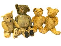 Lot 230 - Four large Teddy bears