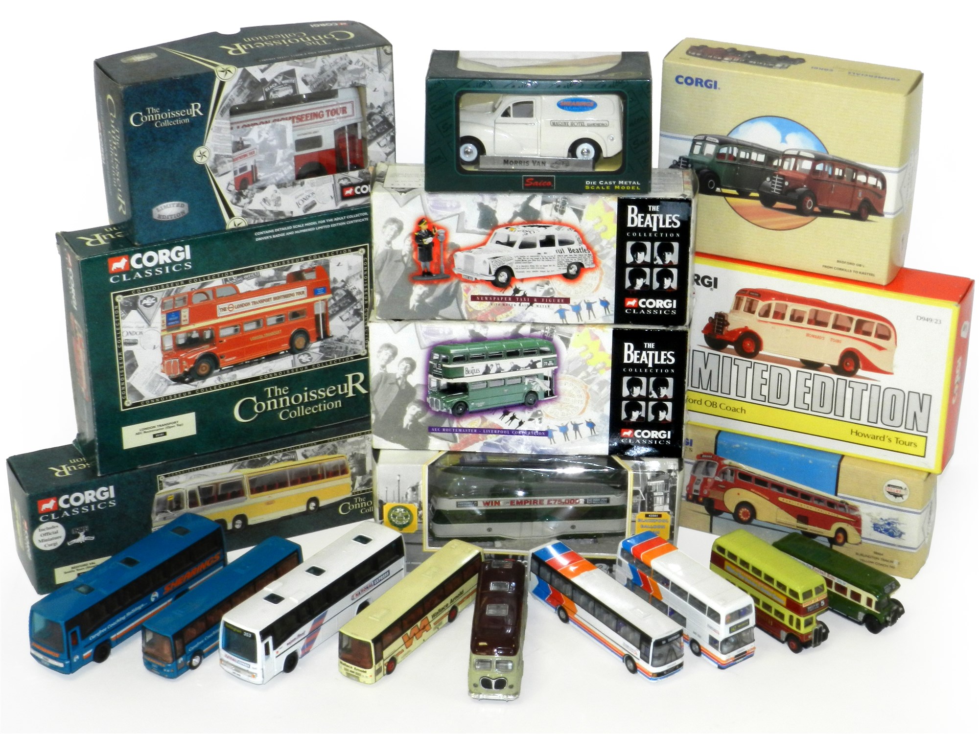 Lot 237 - Corgi Classics, Buses and The Beatles