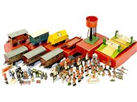 Lot 298 - Hornby O Gauge Rolling Stock, Figures & Accessories