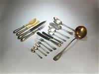 Lot 1 - A set of German silver cutlery