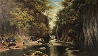 Lot 165 - George Reynolds Gill landscape