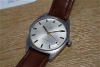 Lot 201 - An Omega stainless steel wristwatch
