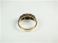 Lot 145 - A 19th century turquoise and diamond ring