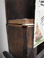 Lot 405 - A George IV oak cross banded longcase clock