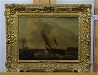 Lot 264 - Circle of Francis Swaine, oil on panel