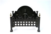 Lot 572 - A reproduction cast iron fire basket