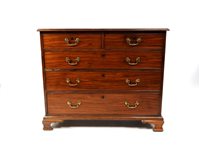 Lot 274 - George II mahogany Chest of Drawers