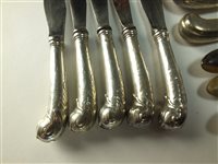 Lot 23 - Four Old English pattern silver tablespoons