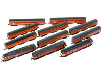 Lot 342 - Graham Farish RES Engines (3) and Coaches (8) N Gauge