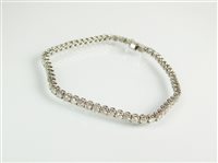 Lot 156 - A diamond bracelet