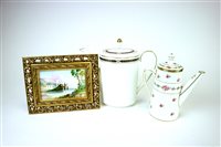 Lot 121 - A Coalport coffee service and further ceramics