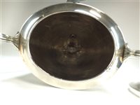 Lot 43 - A George III silver urn