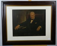 Lot 263 - Churchill print