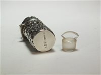 Lot 10 - A Sampson Mordan & Co silver scent bottle