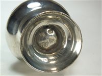 Lot 78 - A silver pepper pot