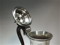 Lot 89 - An early George III silver coffee pot