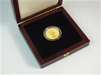 Lot 223 - An Elizabeth II Falkland Islands gold proof £2 coin