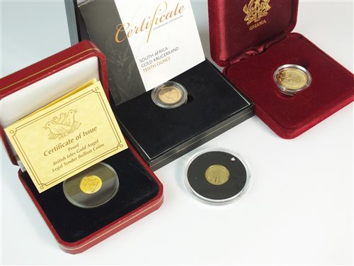 Lot 245 - Four gold coins