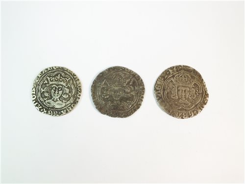 Lot 211 - Four hammered silver coins