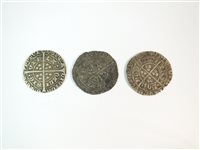 Lot 211 - Four hammered silver coins