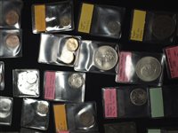 Lot 230 - A coindex containing a collection of World coins and tokens