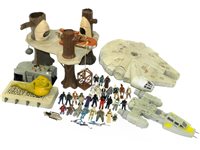Lot 369 - Kenner vintage Star Wars vintage vehicles, figures and play sets