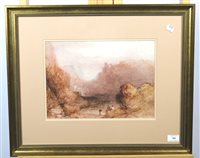 Lot 193 - After Turner watercolour