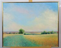 Lot 224 - British school, summer landscape