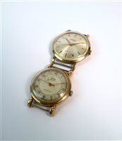 Lot 52 - Two (2) 9ct Trebex wristwatches