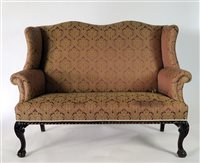 Lot 584 - A Victorian two-seater settee