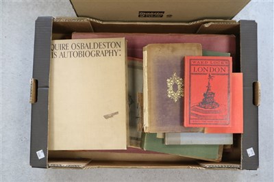 Lot 173 - SQUIRE OSBALDESTON, HIS AUTOBIOGRAPHY, 4to,...