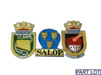 Lot 281 - Collection of Royal Navy and Shrewsbury crest plaques